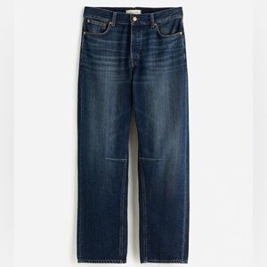 Madewell darted barrel leg jean softdrape edition
